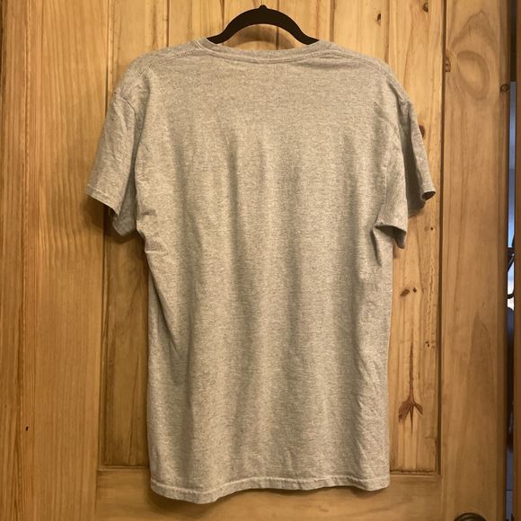 Star Wars T Shirt Mens M Gray Darth Vader Luke Skywalker Graphic Short Sleeve - Picture 3 of 3